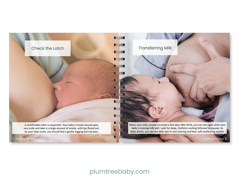 Breastfeeding Pocket Guide-Book-Plumtree Baby