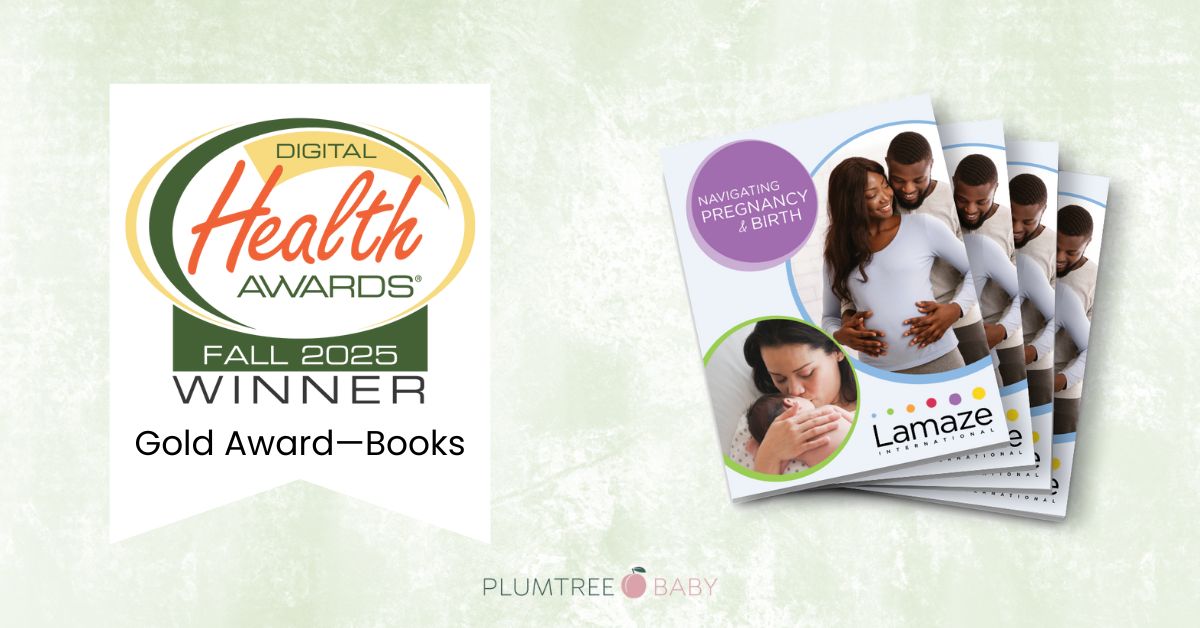 Plumtree Baby’s Lamaze Parent Guidebook Wins Gold at Fall 2025 Digital Health Awards