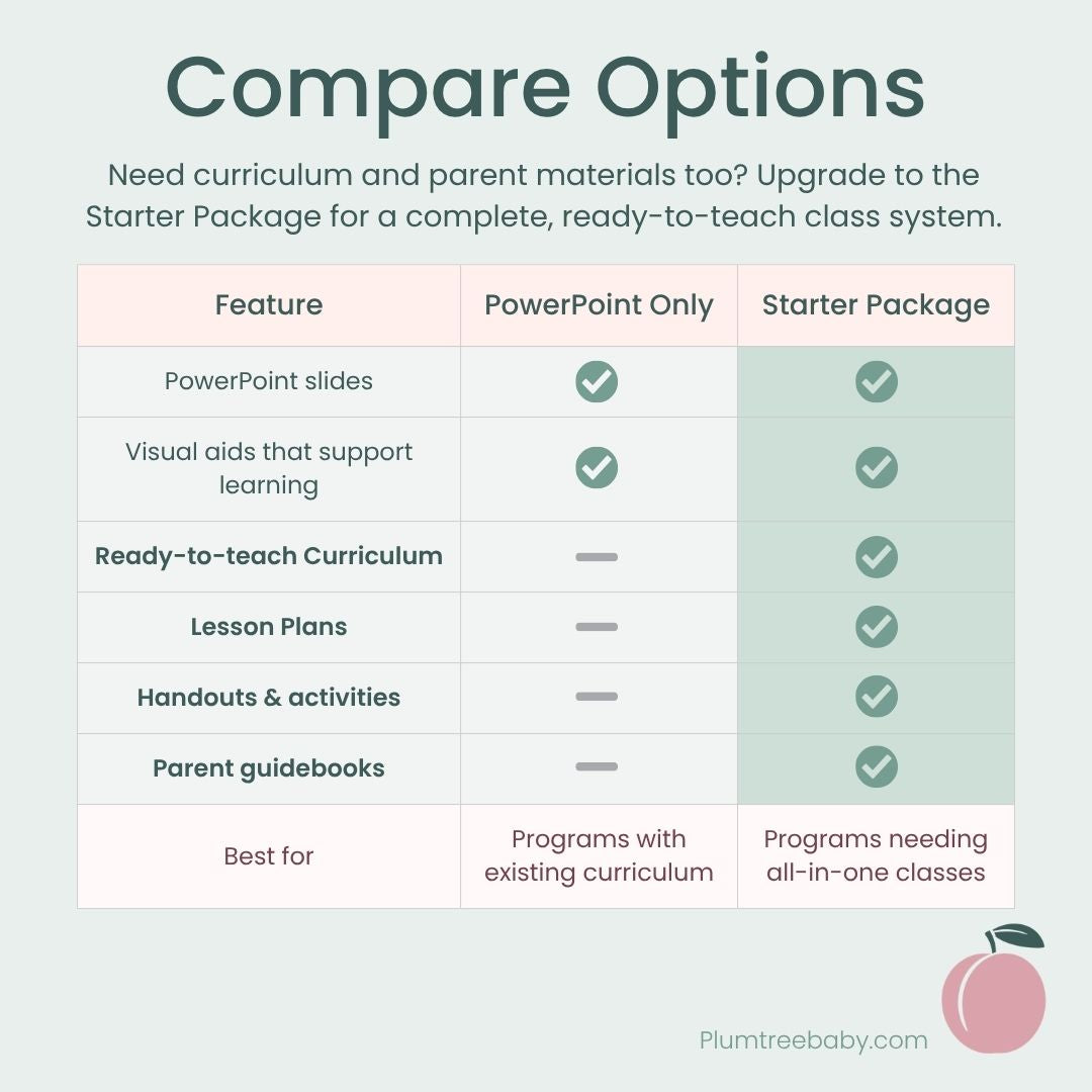 Breastfeeding PowerPoint-PowerPoint-Plumtree Baby