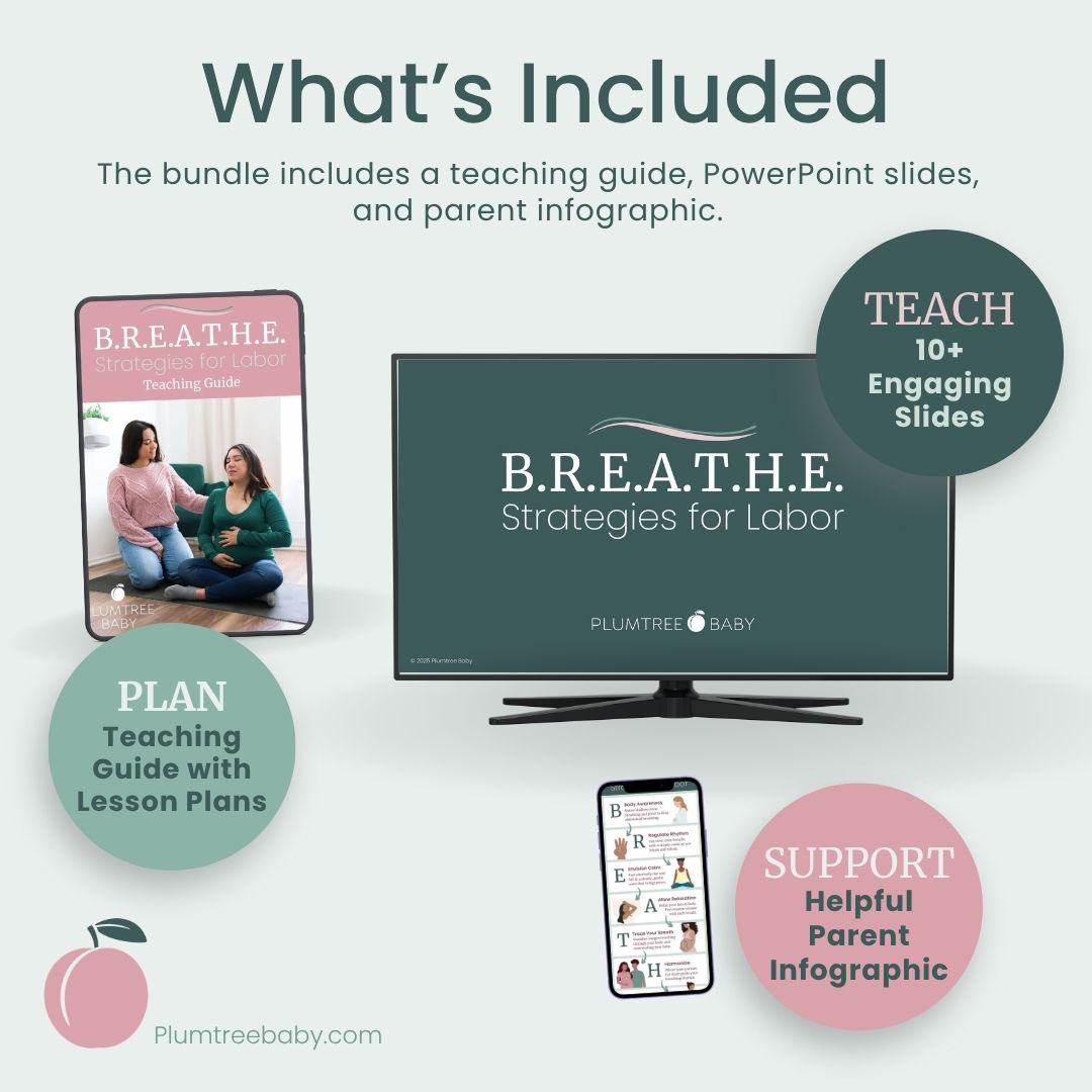 B.R.E.A.T.H.E Strategies for Labor Teaching Bundle