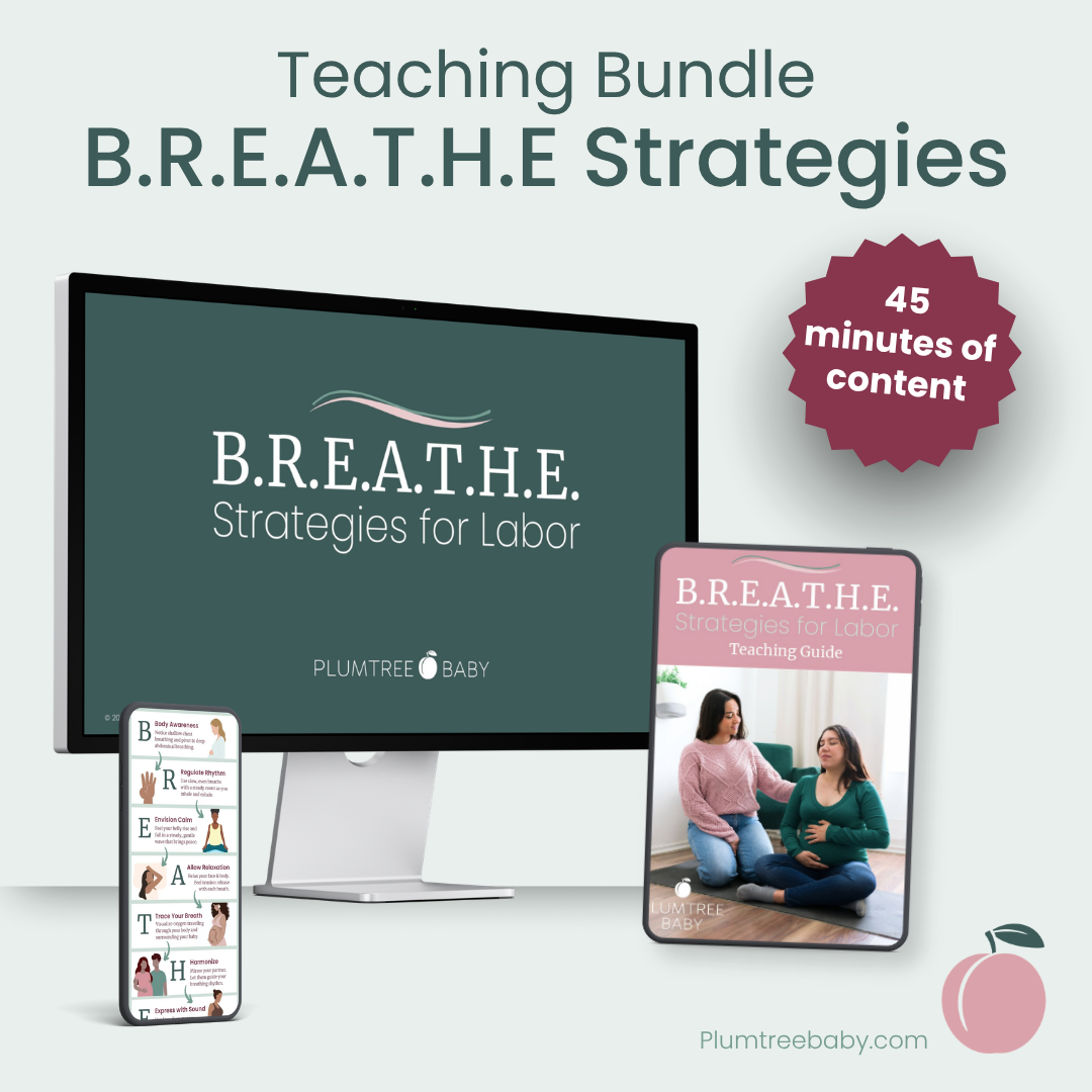 B.R.E.A.T.H.E Strategies for Labor Teaching Bundle