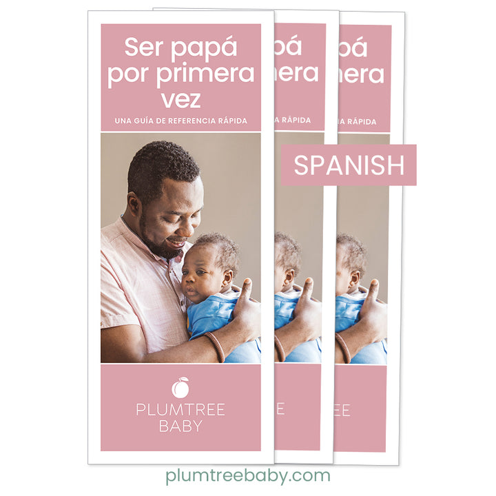 Becoming a New Dad Quick Reference Guides - Pack of 50-Handout-Plumtree Baby