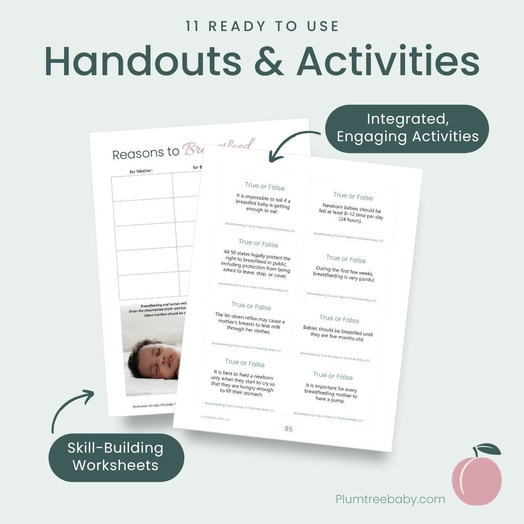 Breastfeeding Curriculum-Instructor Resource-Plumtree Baby