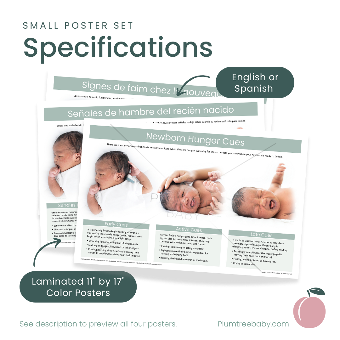 Breastfeeding Poster Set-Poster-Plumtree Baby