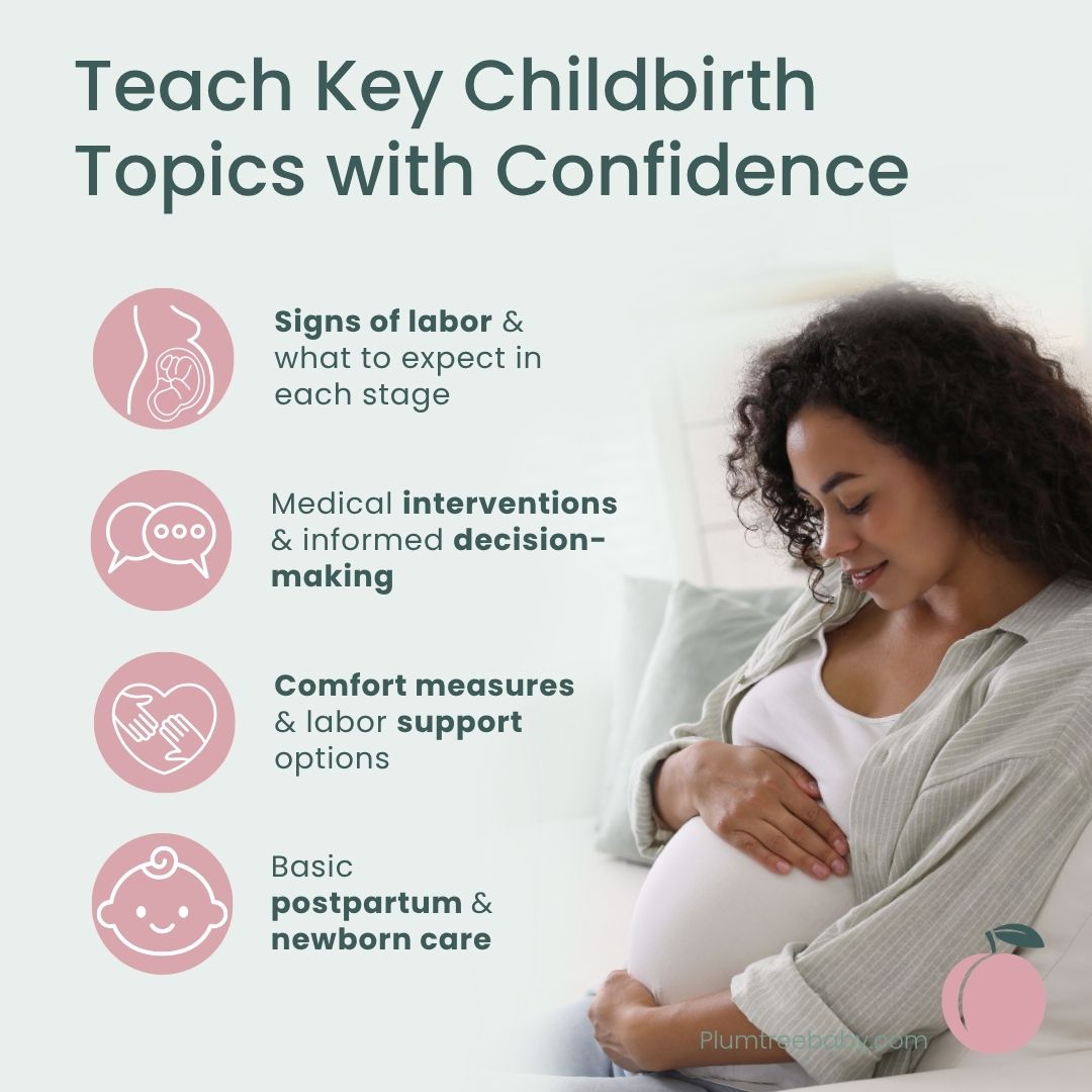 Childbirth Starter Package-Instructor Resource-Plumtree Baby