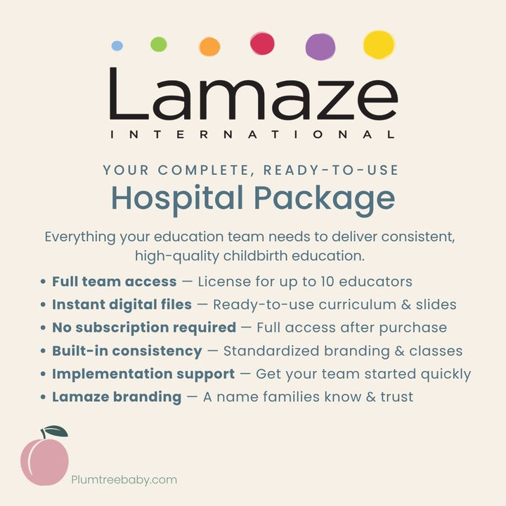 Lamaze Hospital Starter Package-Instructor Resource-Plumtree Baby