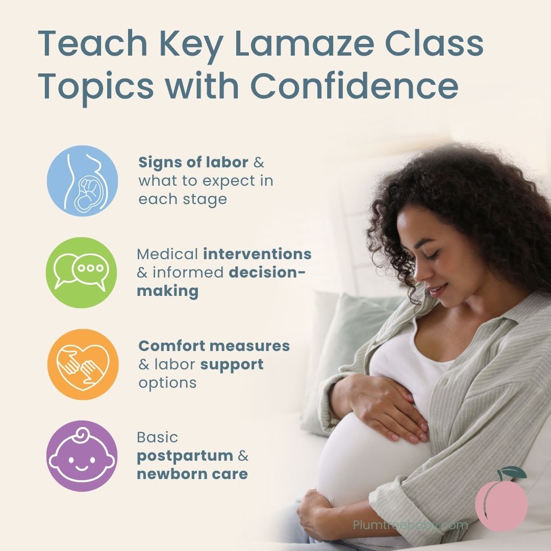 Lamaze Hospital Starter Package-Instructor Resource-Plumtree Baby