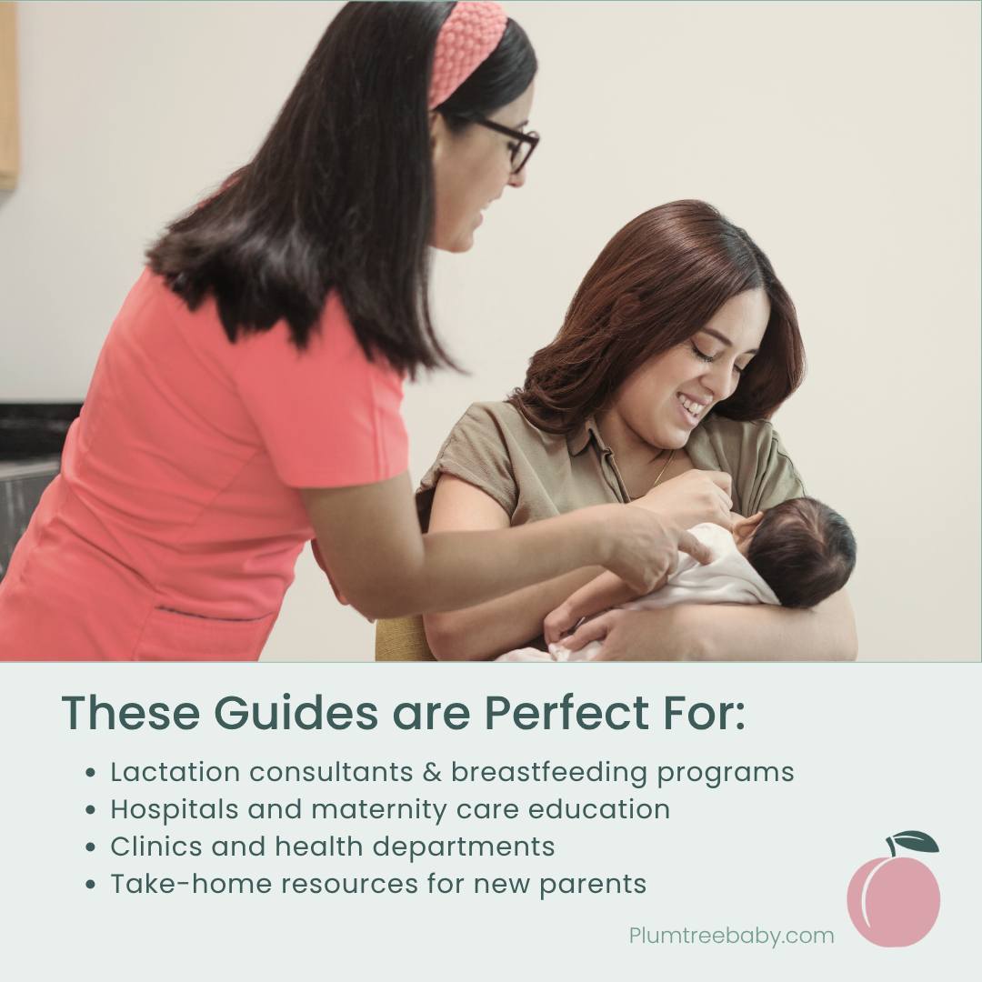 Nursing Your Baby Quick Reference Guides - Pack of 50-Handout-Plumtree Baby
