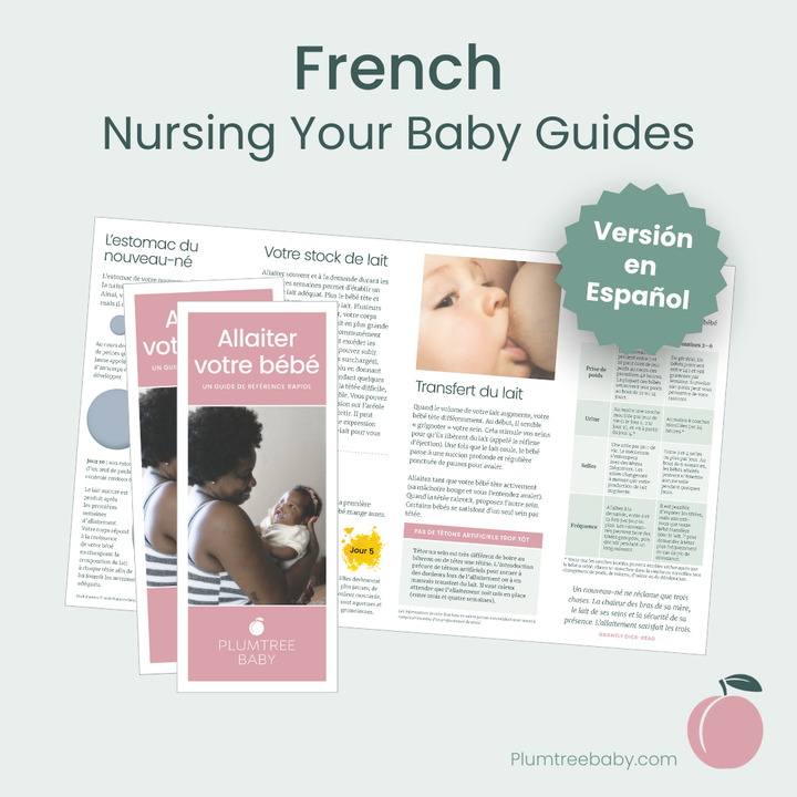 Nursing Your Baby Quick Reference Guides - Pack of 50-Handout-Plumtree Baby