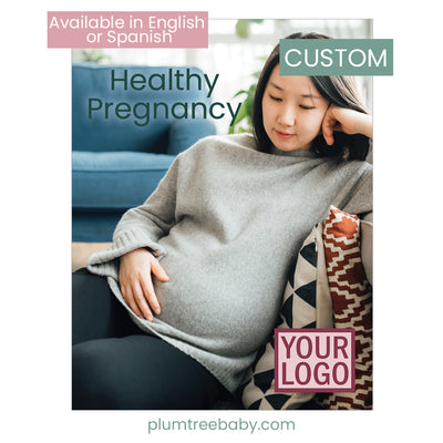 Healthy Pregnancy Booklets - Branded-Book-Plumtree Baby