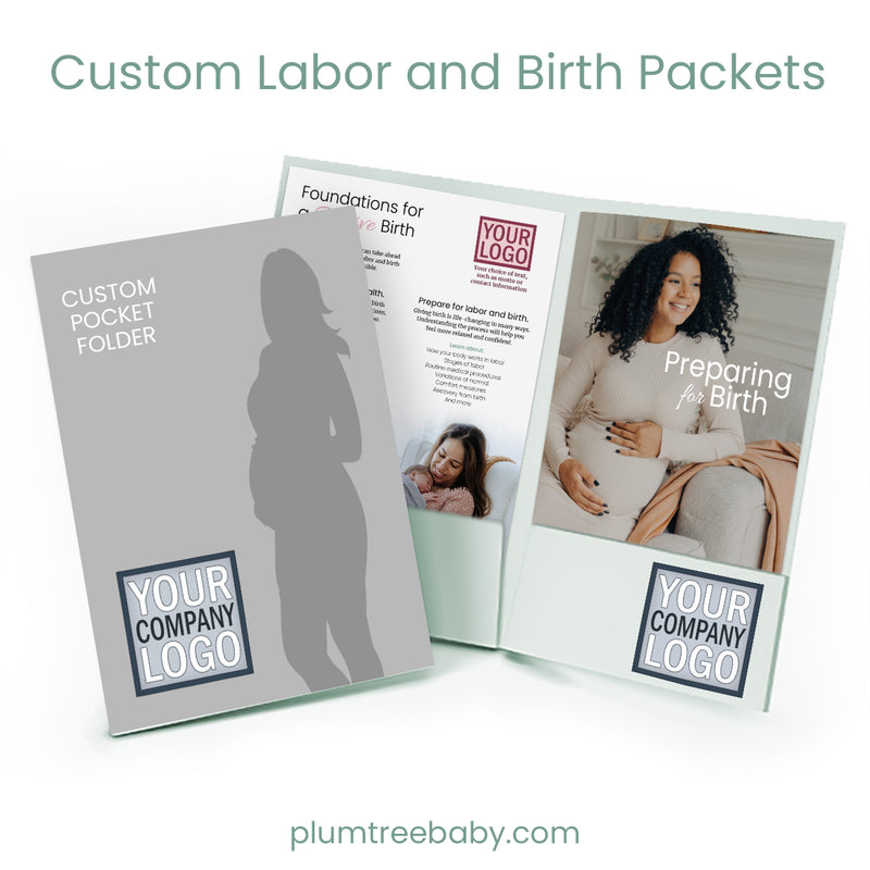 Labor and Birth Packets - Custom-Packet-Plumtree Baby