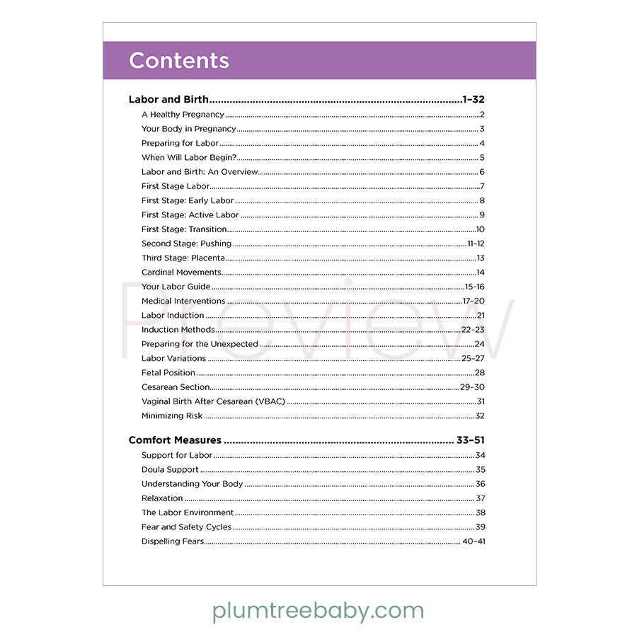 Lamaze Navigating Pregnancy & Birth Parent Guidebook-Book-Plumtree Baby
