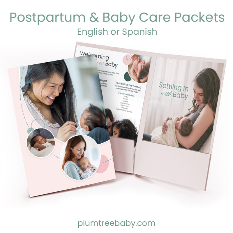 Postpartum and Baby Care Packets-Packet-Plumtree Baby