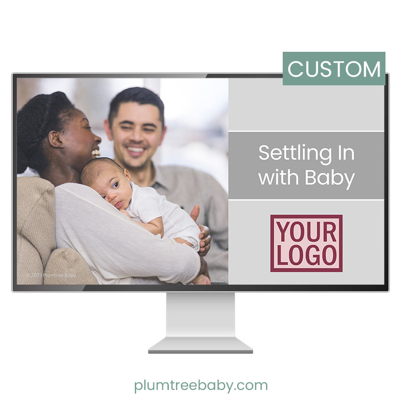 Settling In with Baby PowerPoint-PowerPoint-Plumtree Baby