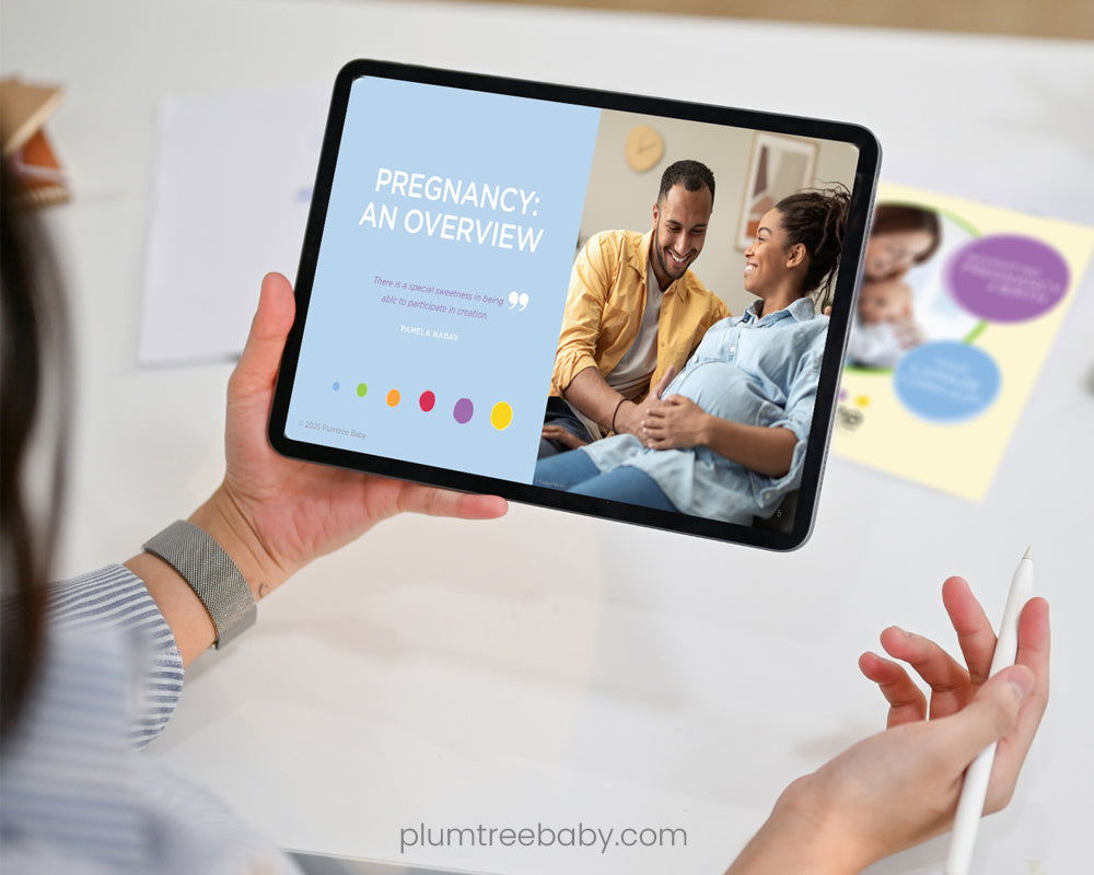 Lamaze Navigating Pregnancy & Birth PowerPoint-PowerPoint-Plumtree Baby