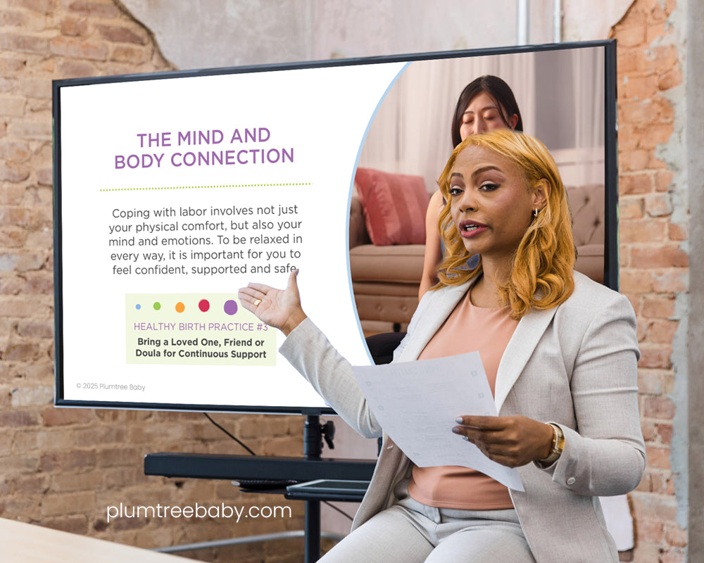 Lamaze Navigating Pregnancy & Birth PowerPoint-PowerPoint-Plumtree Baby