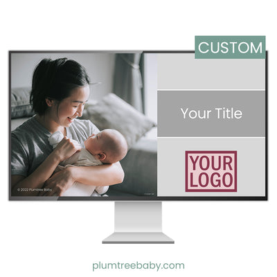 Branded PowerPoints-PowerPoint-Plumtree Baby