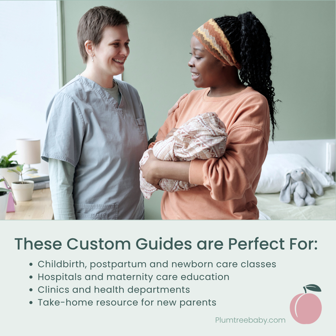 Postpartum Recovery Reference Guides - Branded-Handout-Plumtree Baby