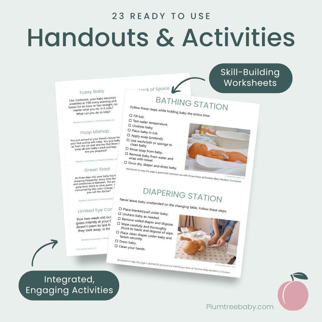 Postpartum and Baby Care Curriculum-Instructor Resource-Plumtree Baby