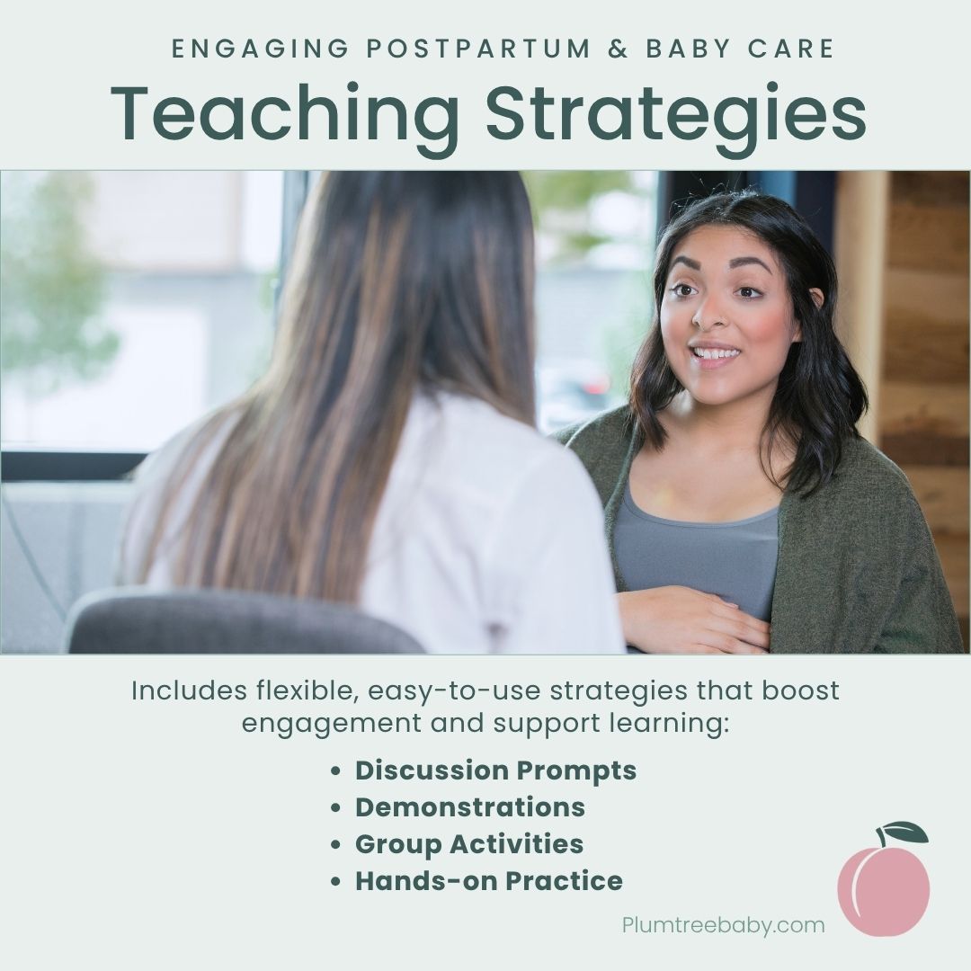 Postpartum and Baby Care Curriculum-Instructor Resource-Plumtree Baby