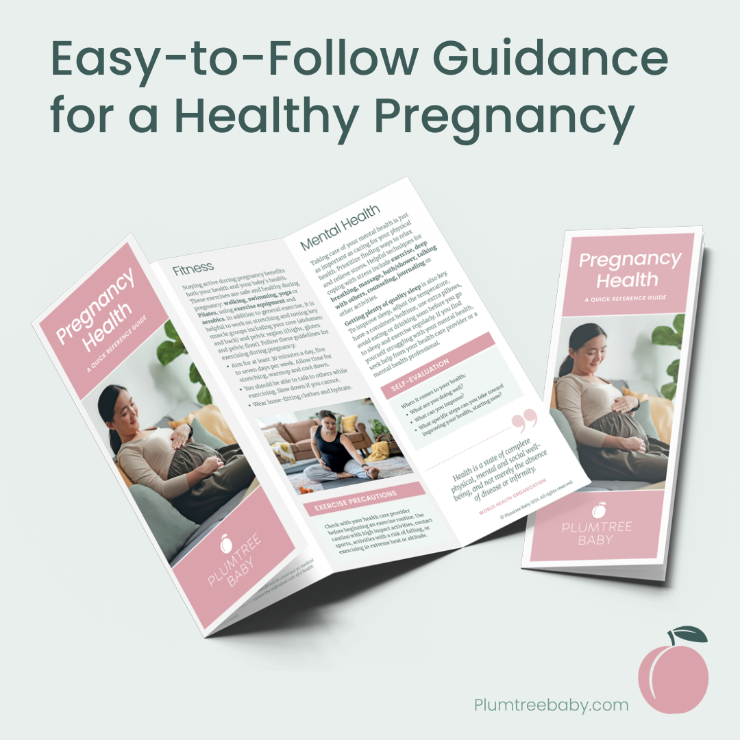 Pregnancy Health Reference Guides - Branded