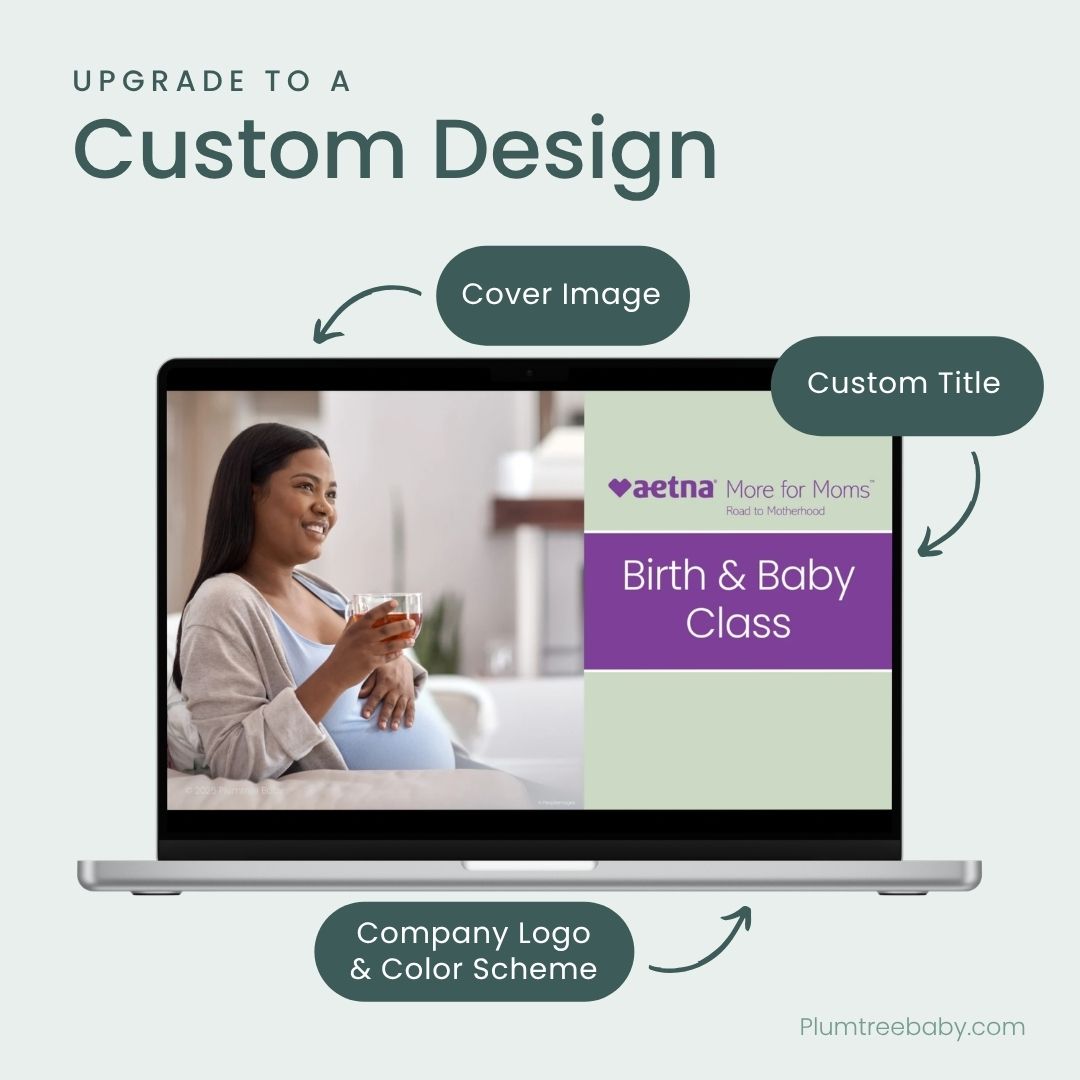 Preparing for Birth PowerPoint-PowerPoint-Plumtree Baby