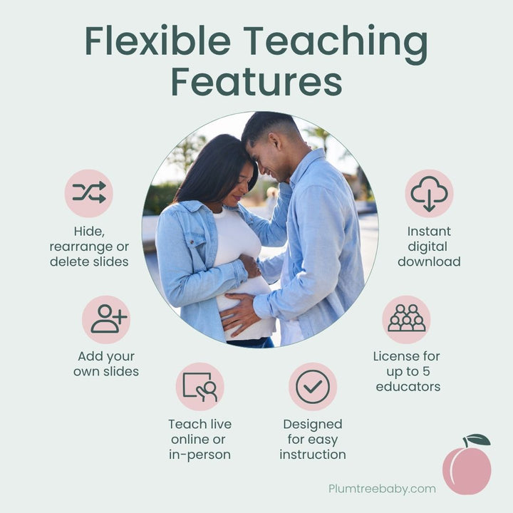 Preparing for Birth PowerPoint-PowerPoint-Plumtree Baby