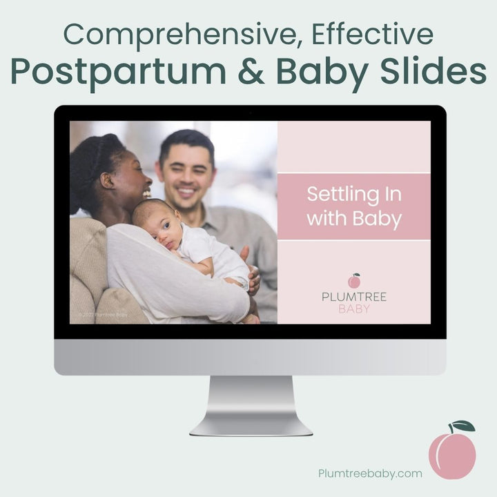 Settling In with Baby PowerPoint-PowerPoint-Plumtree Baby