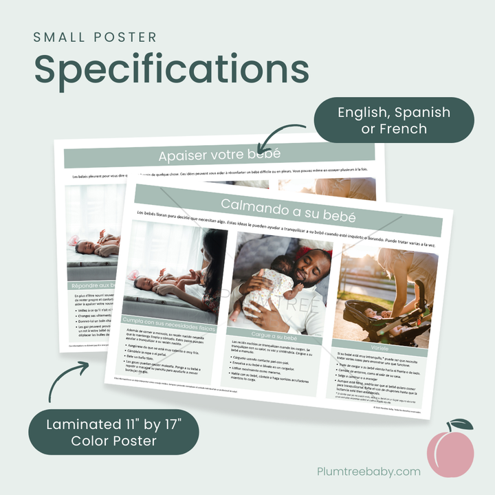 Soothing Your Baby Poster-Poster-Plumtree Baby