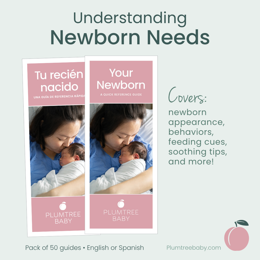 Your Newborn Quick Reference Guides - Pack of 50-Handout-Plumtree Baby