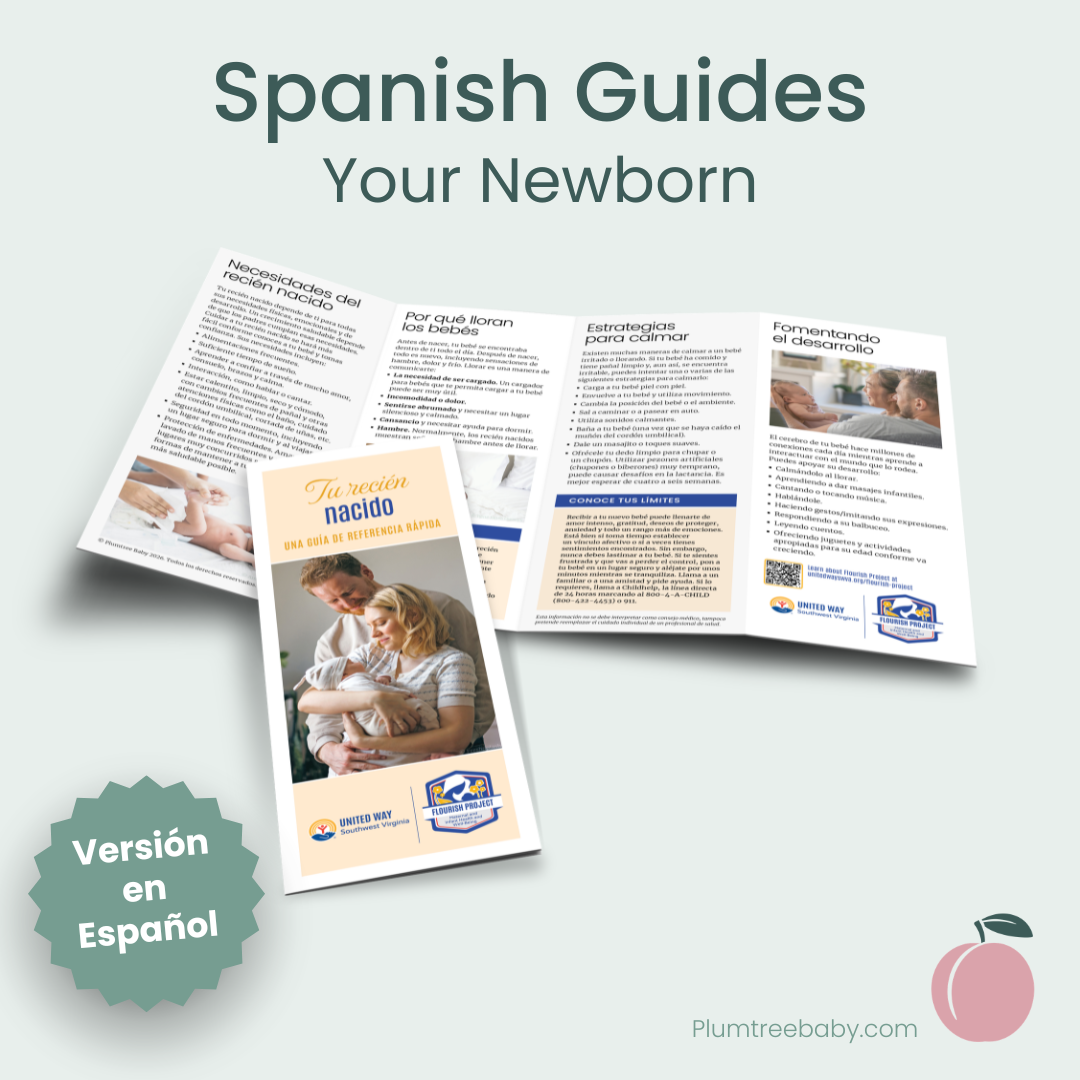 Your Newborn Reference Guides - Branded-Handout-Plumtree Baby
