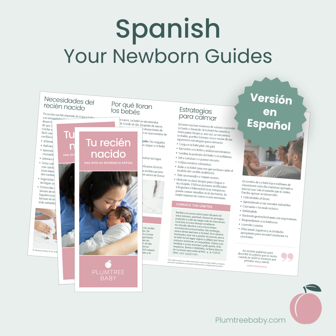 Your Newborn Quick Reference Guides - Pack of 50-Handout-Plumtree Baby