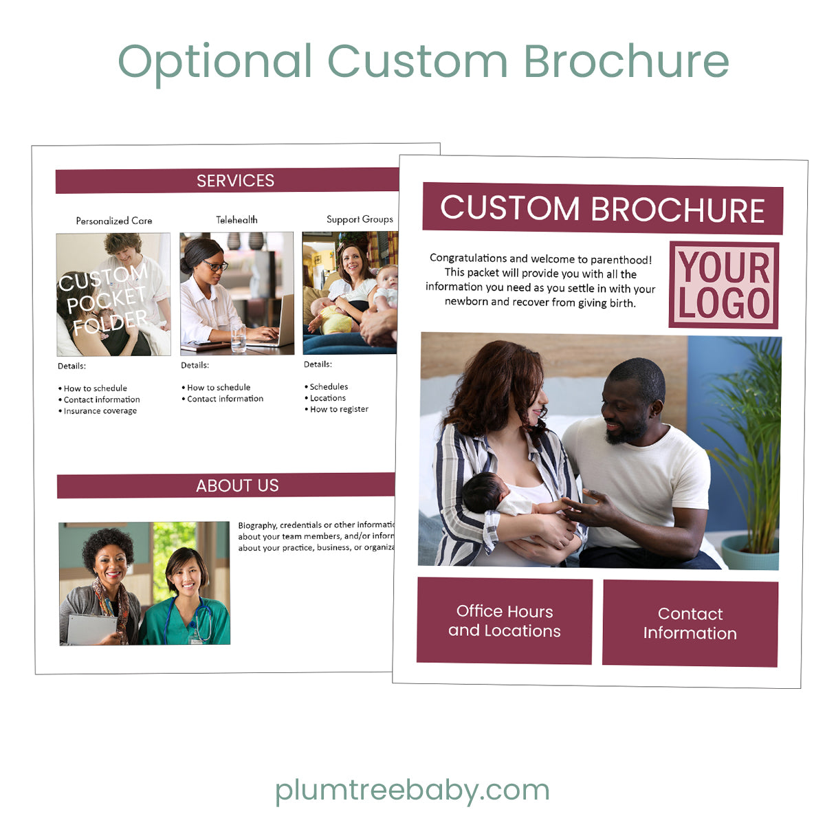 Breastfeeding Packets - Custom-Packet-Plumtree Baby