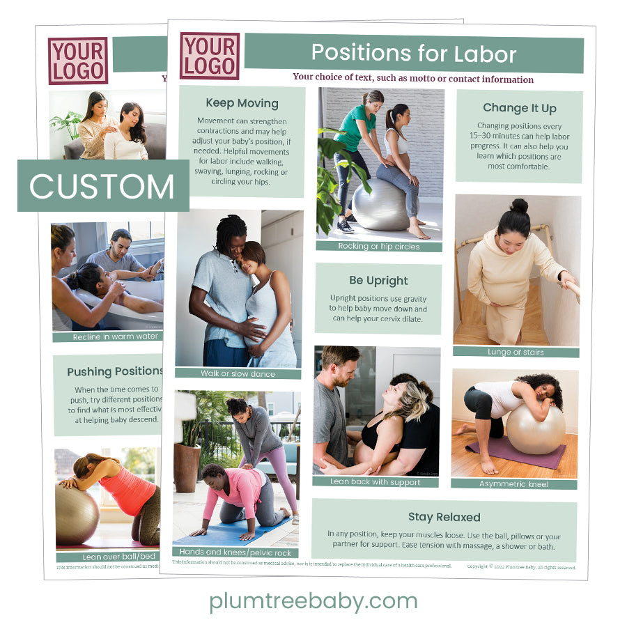 Branded Handouts – Plumtree Baby