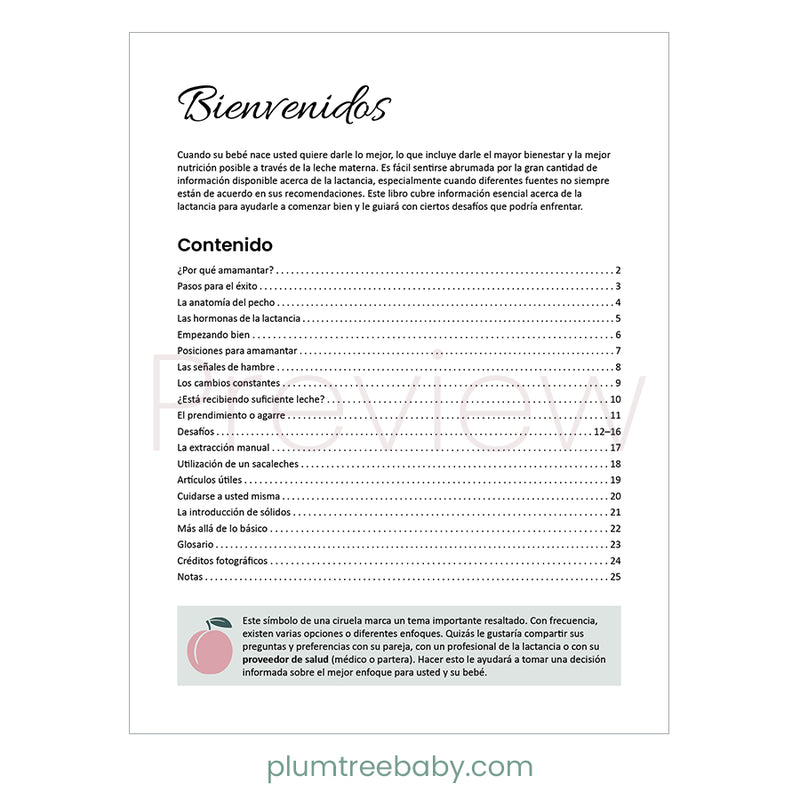 Breastfeeding Booklet-Book-Plumtree Baby