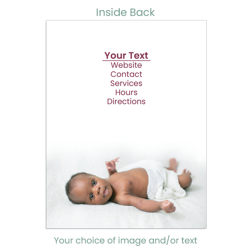 Birth Choices Booklets - Branded-Book-Plumtree Baby