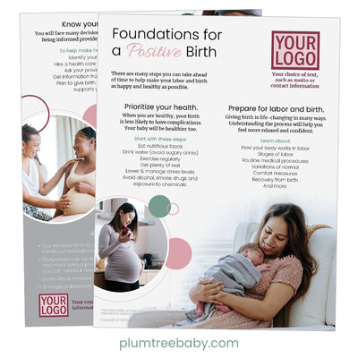 Labor and Birth Packets - Custom-Packet-Plumtree Baby